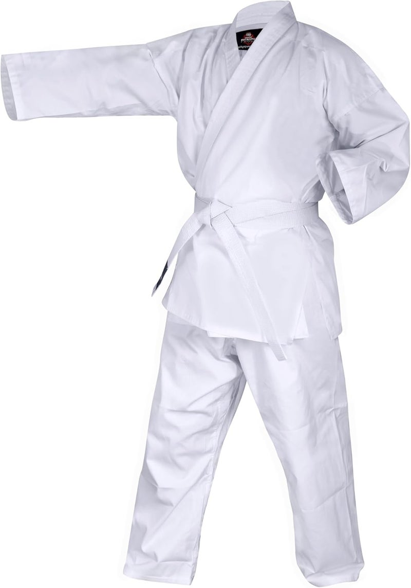 Right Punch Store Premium Karate Uniform - 8 Ounce White | Durable & Lightweight | Ideal for Karate and Taekwondo | Adult and Youth Karate Gi - Image 4